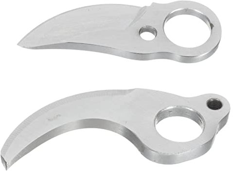 Angoily 2 Stück Gartenschere Zubehör Gartenarbeit Astschere Garten Elektroschere Cutter Elektrische Astschere Zubehör Elektrische Ersatzmesser Silber