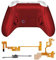 eXtremeRate VICTOR X Remap Kit per Xbox Series X S Controller,6 Profili&Cover Posteriore&Grip&4 Tasti Posteriori per Xbox Series X S Joystick Model 1914(NON Include Controller)-Rosso Scarlatto