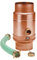Regensammler Regenwassersammler Fallrohrfilter Kupfer mit Anschluss - Set DN 80