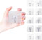 YEibi 12 Ganchos Adhesivos Grandes Resistentes 10kg, Ganchos Adhesivos Para Pared, Colgadores Autoadhesivos de Alta Resistencia, Ganchos XL Sin Perforaciones, Para Toalla, Perchas, Sin Taladro