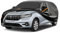 GUNHYI Auto Abdeckplane Wasserdicht Passend für Dacia Sandero(2008-2024), 7 Schichten Vollgarage Autoabdeckung Autoplane für Regen Sonne Staub Schutz，Mit Baumwollfutter und Reißverschluss ausgestattet
