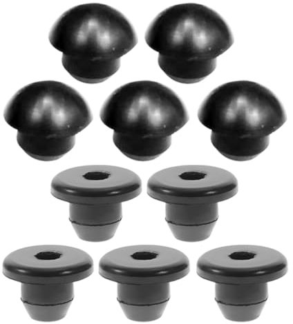 ULTECHNOVO Bouchon De Remplissage D'huile pour Cric Bouteille/Au Sol - Kit De Réparation De Bonde Hydraulique 10 Pièces pour Remplissage De Réservoir D'huile (Cinq Ronds Et Cinq)