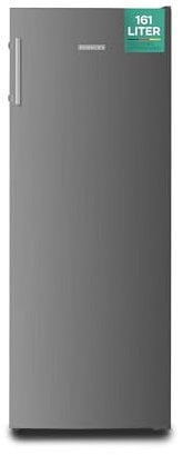 Heinrich´s Gefrierschrank 161L Volumen, Freezer, No-Frost Schutz, 3x Gefrierschubladen, 2x Schubfächer, LED-Display, wechselbarer Türanschlag, Alarmfunktion, Temperatur: -14°C~-22°C, Heinrich´s (inox)