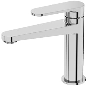 LAVITA Waschtischarmatur - Cetus Chrom Wasserhahn Mischbatterie für Waschbecken Waschtisch-Armaturen Badezimmer Einhand-Waschtischbatterie