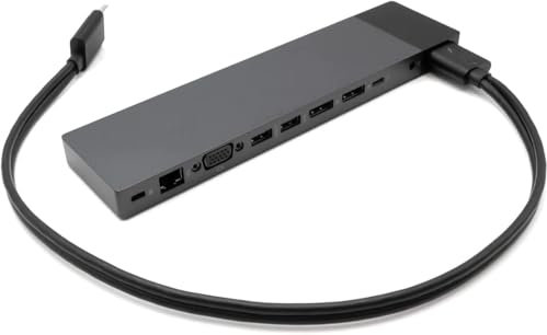 HP Elite Thunderbolt 3 Dock - HSTNN-CX01 - HP ZBook 15 G3 G4 17 G3 G4 | Elitebook 840 G5 G6 PN: 841830-002 (Generalüberholt) (Mit Kabel und 90 Watt Netzteil)