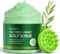 Kopfhautpeeling,Teebaum-Kopfhautpeeling-Shampoo, 2-in-1-Kopfhautbehandlung mit Minzöl, Haarbehandlung zur Klärung und Entfernung von Ablagerungen mit Silikon-Kopfhautmassagegerät, 10,6 oz/300 g