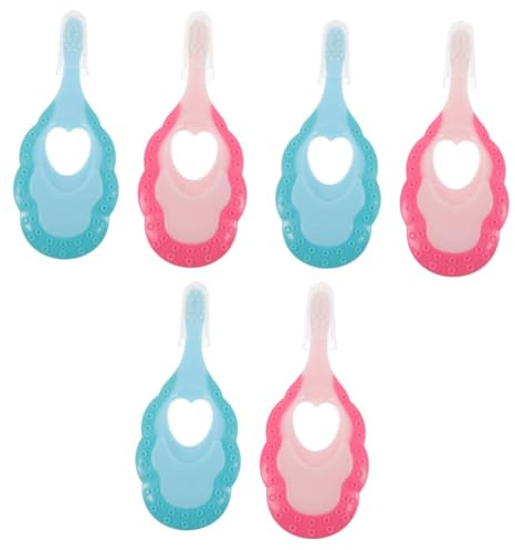 SAFIGLE 3 Sätze Kinderzahnbürste Zahnbürsten Babys Oral Kleinkind Geformte Weiche Borsten Zahnbürste Kinderzahnbürste Babyzahnbürste Kinderzahnbürste Kinderzahnbürste Weich 2 Stücke * 3
