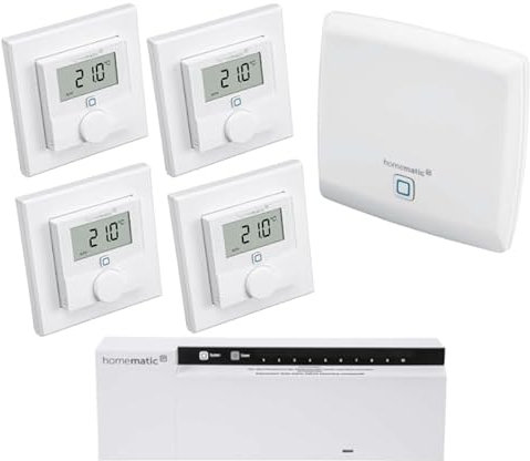 Homematic IP by ThermoFLUX Set Steuerung Fußbodenheizung - 10-fach | HmIP-EK-3