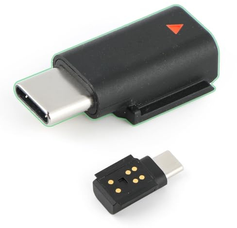 TGHongKy Adapter Type-C für DJI Mic 3 Empfängeradapter Typ-C-Handyadapter für DJI Mic 3 USB-C Adapter für iPhone 15/16 Typ-C-Serie Repair