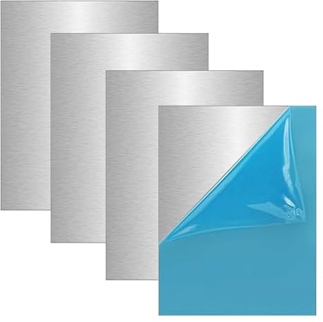 eupdd Aluminium Platte: 4 Stück 300x200x2mm Alublech 2mm