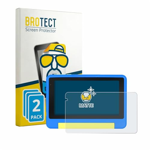 BROTECT Entspiegelungs-Schutzfolie für Bufo Kids Tablet 7 (2 Stück) Matte Displayschutz-Folie, Anti-Reflex, Anti-Fingerprint