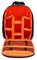 Docooler Mochilas para Cámaras, Mochila Fotografia Impermeable con Divisores Extraíble Mochila para Camara Reflex Digital DSLR (Naranja)