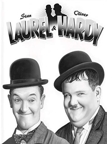 Blechschild 30 x 20 cm - Stan Laurel & Oliver Hardy - Dick und Doof - Deko7