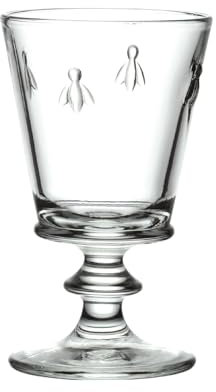 La Rochère-Lot de 6 verres à vin-ABEILLE-Origine France Garantie