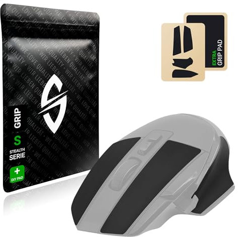 SensoryBoost Grip Tape Set für Logitech G502 X (+ extra Grip-Pad) Schweißabsorbierend, extrem rutschfest, Ultradünn (0.5mm) Selbstklebend & Rückstandsfrei - Gaming Maus Zubehör