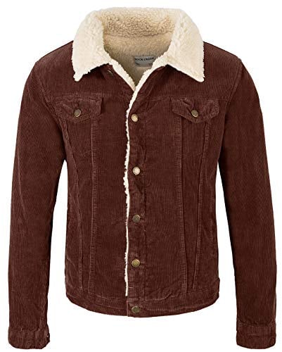 Rock Creek Herren Cordjacke Winterjacke Teddyfutter H-211