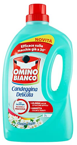 Omino Bianco Eau de Javel douce mousse blanche ou Breza Marina 2 l, 2000 ml