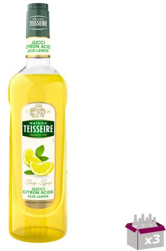 Los 3 - Teisseire - Sirup Jucci -Säure -Zitrone - 1L