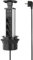 Sygonix SY-4737794 Steckdosenturm Schwarz, Silber mit Schutzkontakt, 1 Stück