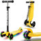Cutemelo Monopattino Bambino Monopattino 3 Ruote con Ruote Illuminate a LED Multicolore, Monopattini con Impugnatura Regolabile in Altezza per Bambini e Bambine Dai 3 ai 12 Anni (B)