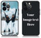 AnNengJing Custom Soft Liquid Silicone Cases Full-Body Protective Personalized Photo Name Text Logo Phone Cover for iPhone 13 Pro Black