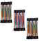 DiGiYes 120pcs Breadboard Jumper Wires 10cm 40pin Male to Male Multicolored Dupont Wire for Arduino