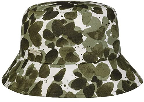 Seeberger Jalovia Bucket Baumwollhut Fischerhut Stoffhut Sommerhut Sonnenhut (One Size - Oliv)