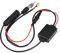 BESTonZON amplificatore per auto Amplificatore di segnale FM per autoradio ripetitore del segnale dell'antenna fm am amplificatore antenna radio fm macchina booster