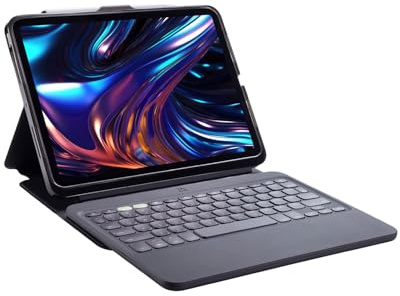 ZAGG Pro Keys 2 Étui clavier pour iPad Pro 13 (M5)/Pro 13 (M4) – Clavier sans fil et étui folio amovible | Touches rétroéclairées de style ordinateur portable, Bluetooth à appairage multiple
