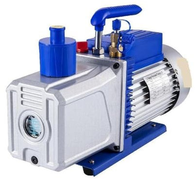 Vacuum Pump 6-10 CFM 1 HP Double Stage Air Conditioning Pump - Ideal for Refrigerant Air Tool, AC Installation and Maintenance - 5PA Ultimate Vacuum