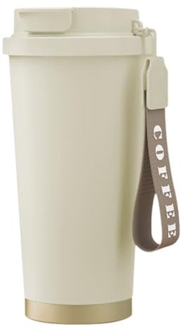 EACHPT Coffee Cup Travel Mug,Travel Mug 530ml Insulated Mug with Ceramic Liner,Portable, Leak-Proof Long-Lasting Heat Retention Reusable Coffee Cups for Hot&Cold Drinks/Tea