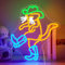 Horseneon Cowboy chat néon signe Western Cowboy néons chat éclairer signe Cowboy chapeau néon pour chambre salon bar