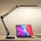 Nottac LED Desk Lamp with Base, Swing Arm LED Desk Light for Office, 3 Lighting Modes, 10 Brightness Levels, Adjustable Table Lamp, Timmer & Memory Function Eye-Caring Task Light for Home Office