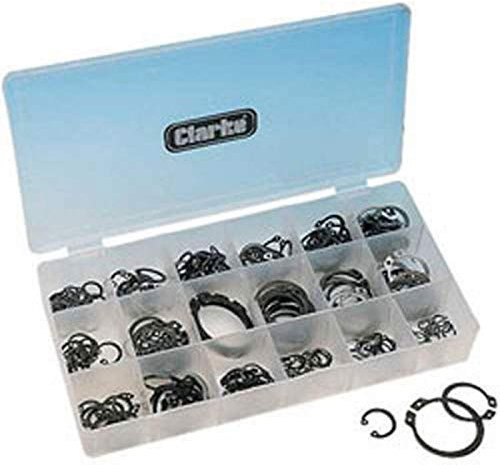 Clarke CHT395 - 225 Piece Circlip Assortment - 1801395