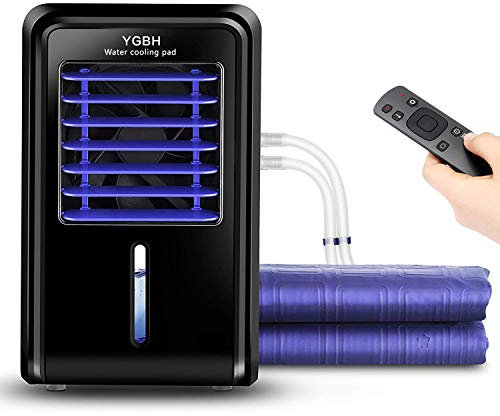 YGBH Mattress Cooler,Water Cooling Mat, Electric Water Cool Mat,Quick Mattress Cooler Suitable Sleep Cooling System for Indoor Car Travel Camping (Double 63In * 55In)