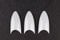 Stiletto Point Well Less half cover Nail Tips Clear White Natural Nails Tip Artificial Nail Almond French Style False nail tips for acrylic and gel -Natural colour tips (White)