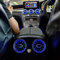 Qiilu Turbo Air Vent, 3-farbiges LED-Turbinen-Luftauslass-Umgebungslicht-Kit für Hinten, Ersatz für Mercedes-Benz C GLC-Klasse W205 X253 2015-2018