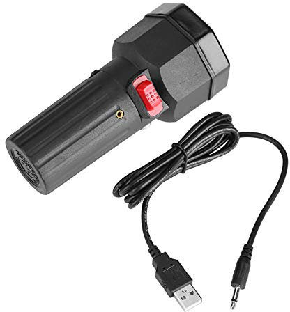TOPINCN Barbecue Motor, DC 5V BBQ Rotator Motor Plastic Grill Motor with 1m USB Boost Wire Low Noise for Barbecue Grill Picnic Roaster Black