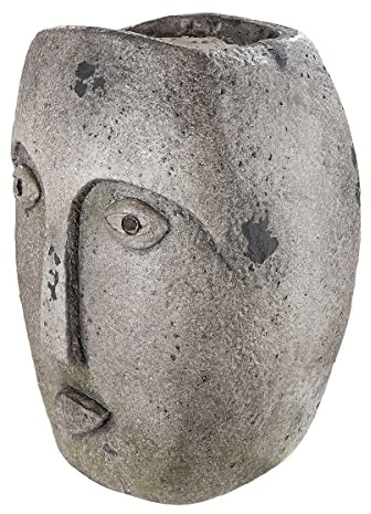 GILDE Casablanca Dekofigur Pflanzgefäß Folto - Blumentopf Figur Deko Skulptur Topf - Höhe 32 cm