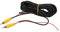 Fydun Cable de Video RCA, Extensión de Cable Compuesto de Plomo de Video para Cámara de Respaldo de 10 M / 33 Pies para Cámara Retrovisora ​​CCTV Reproductor de DVD Caja de TV
