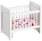 Zerodeko Mini Brands Mini Brands Mini Brands Mini Crib Dollhouse Miniature Decoration Doll Cradle Doll Furniture Miniature Ornament 6 Inch Doll Bed Doll Crib Toy Mini Crib Bed