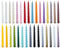 holiki gedrehte Kerzen No. 1 in Mint Matt - 6 stück Twisted Candles I gedrehte Spiralkerzen Stabkerzen Spitzkerzen - 23 x 2,2 cm - Trendkerzen