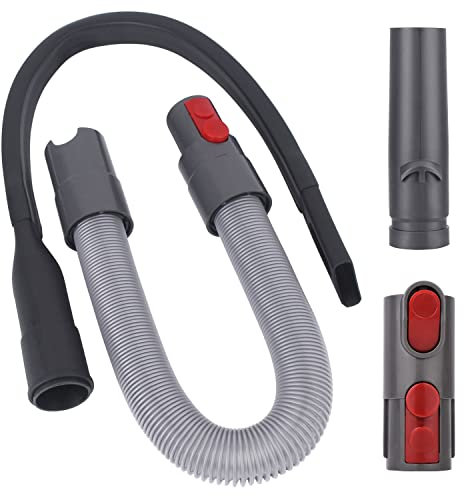 Wiseten Replacement Hose Connector for Dyson V15 V11 V10 V8 V7 Vacuum Cleaners with Flexible Connection Nozzle, Extension Hose and Adapter Accessories