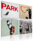 murando Akustikbilder Set Banksy 4 Teilig je Akustikschaum Hochleistungsschallabsorber Schallschutz Leinwand Wandbild Raumakustik Schalldämmung 020115-6