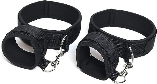 Sex Bondage Handschellen Sex Bett Fesseln Sex Set Sex Spielzeug für Paar,BDSM Bondage Set Fessel mit Handschellen Fußfesseln SM Sex Toys für Bett