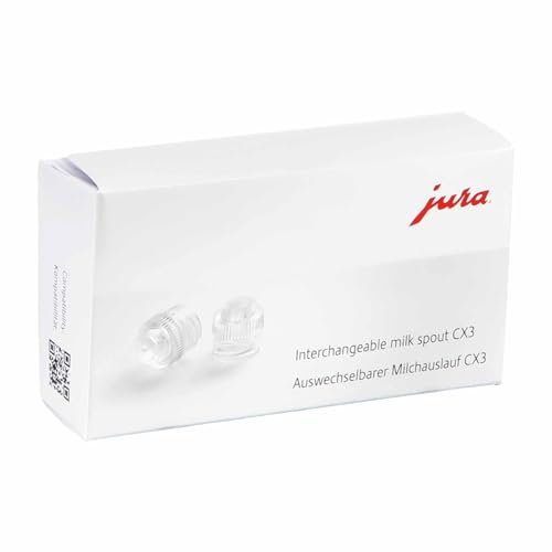 Auswechselbarer Milchauslauf (72228) CX3, 10er-Set für Jura Kaffeevollautomaten