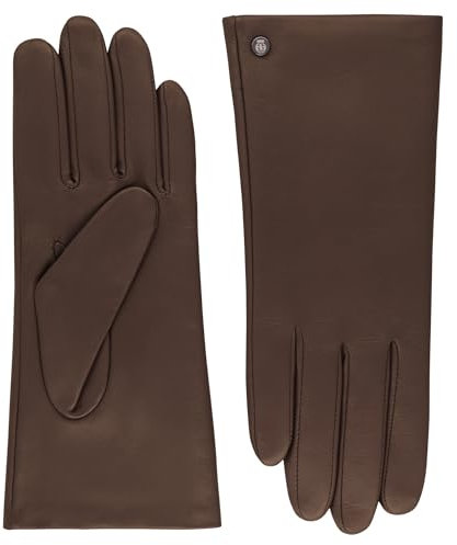 Roeckl Damen Frankfurt Handschuh für besondere Anlässe, Coffee 7800, 6