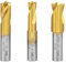 Treki Lot de 3 forets à points de soudure 6,5 mm/8 mm/10 mm HSS avec pointe de centrage, fraise en titane pour enlever le point de soudure, les joints de soudure en tôle