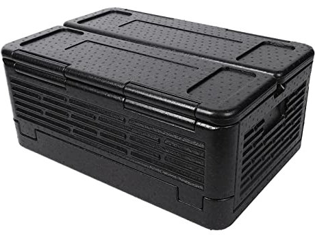 Insulated Cooler Outdoor Thermal Food Box, Folding Food Storage Case, Large 60L Portable Insulated Cooler Bag for Picnic, Camping & Outdoor Activities Keep for -40℃-120℃