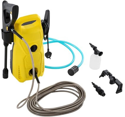 High Pressure Washer, 3000W Electric Pressure Washer For Cleaning Cars, Floors, Nozzle Adjustable Angle 0°-120°, Portable Jet Washer, Maximum Spray Distance 7m, 220V